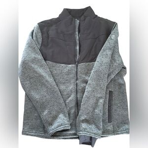 Men's Spyder Gray and Black XL sweater jacket